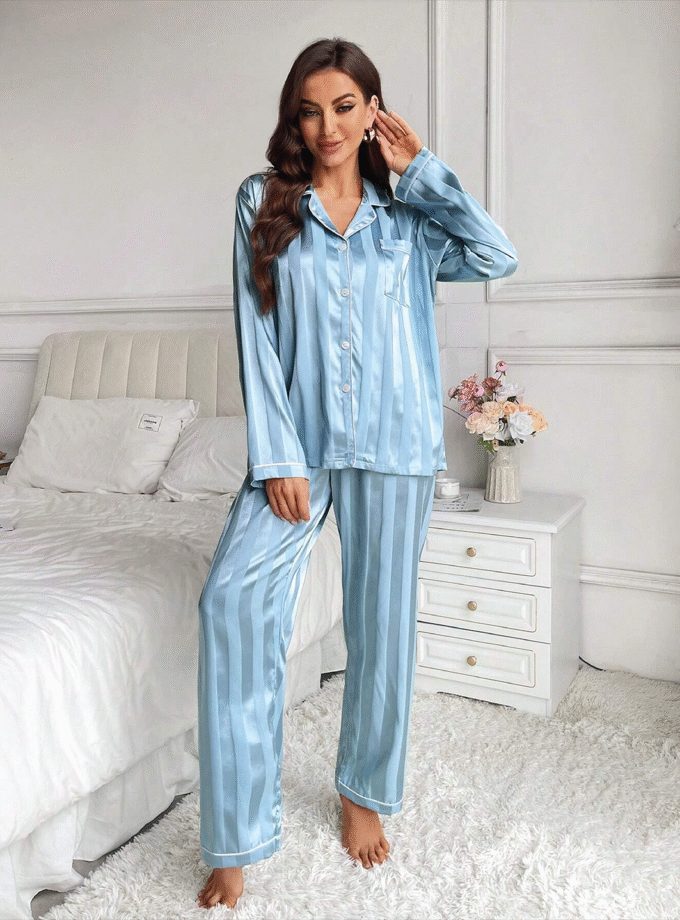 Light Blue Stripes