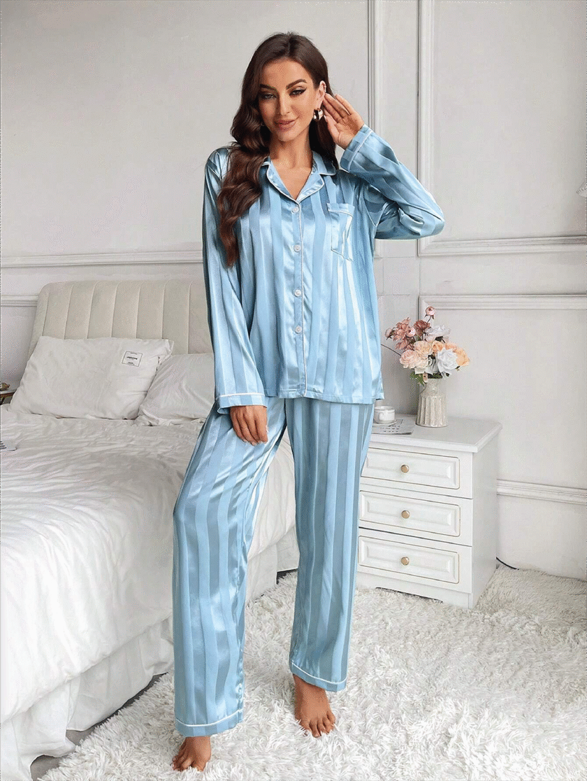 Light Blue Stripes