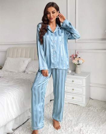 Light Blue Stripes 1c